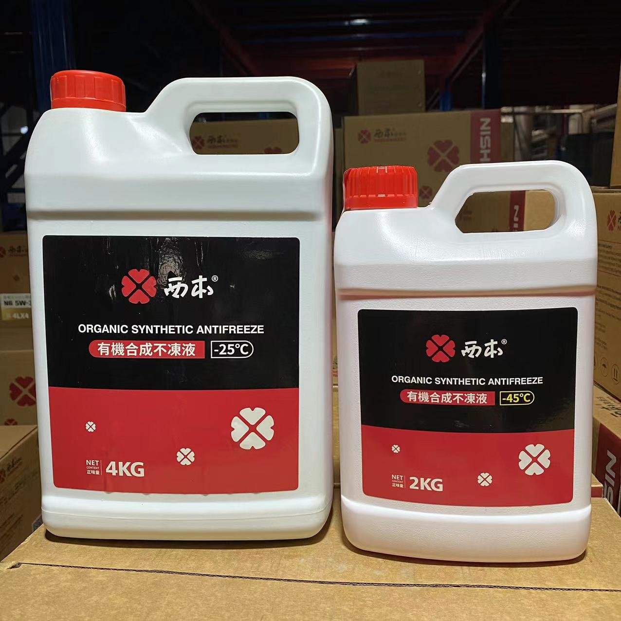 -25C NISHIMOTO Coolant 4KG Organic Synthetic Antifreeze