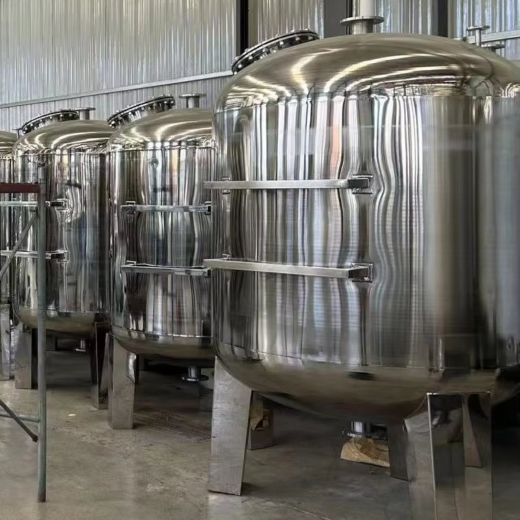 Hot New Anchor Mixing Technology Vertical Viscous Materials Tank for Processing Milk Beverages Foods Carbonated Beverages