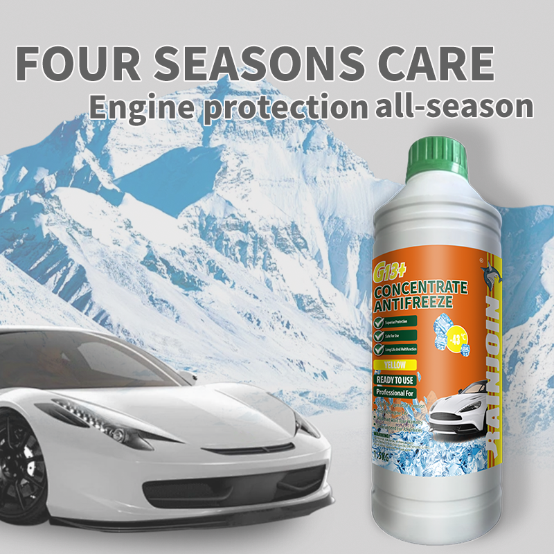 Wholesale Price Yellow Antifreeze Concentrate for Cars/Vans/SUVs, -40°C to 130°C Full Protection