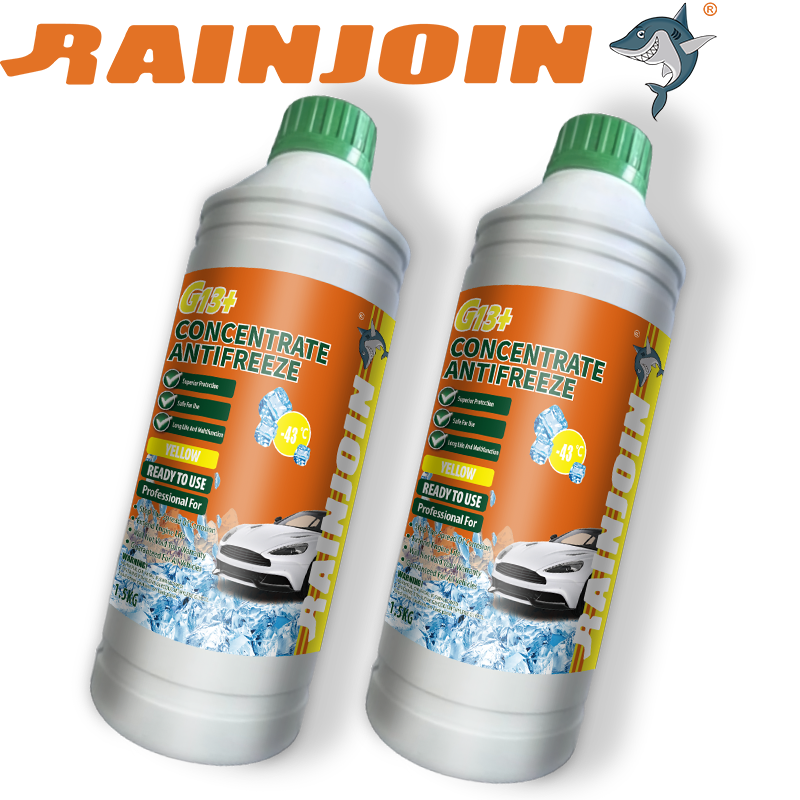 Wholesale Price Yellow Antifreeze Concentrate for Cars/Vans/SUVs, -40°C to 130°C Full Protection