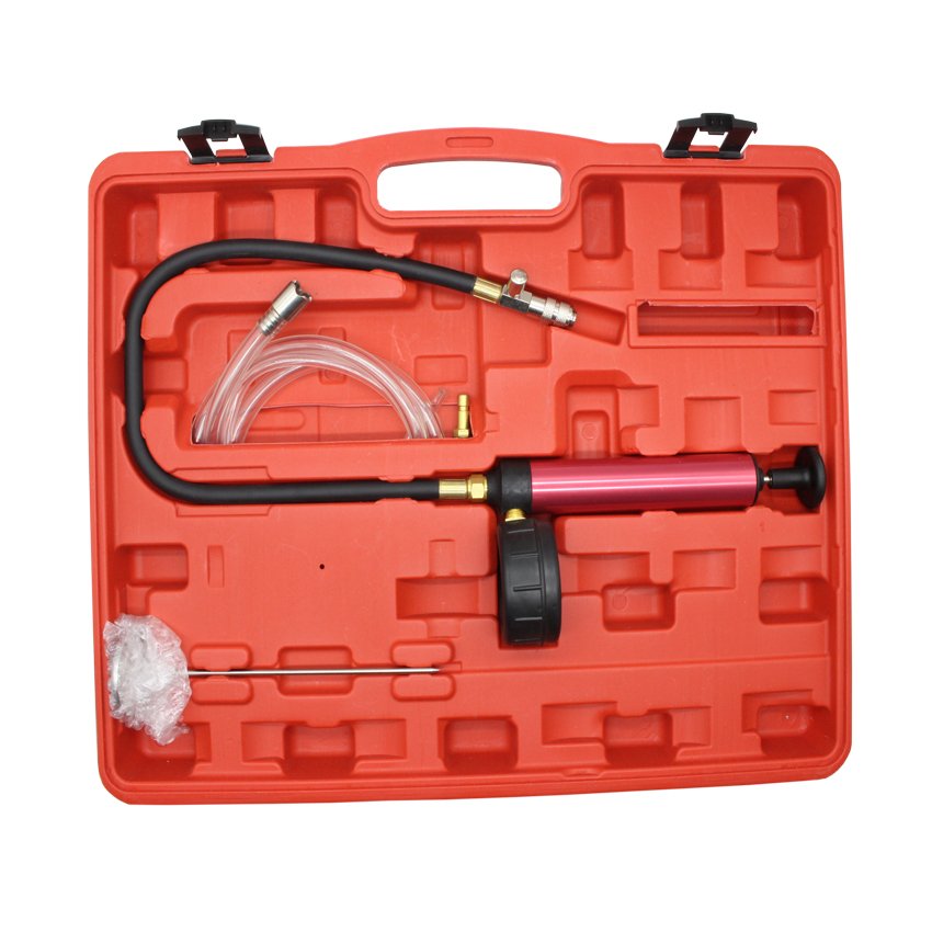 28Pcs Water Tank Leak Detector Pumping Pressure Gauge Cooling System Antifreeze Replacement Tool Test Meter Kit