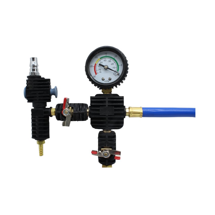 28Pcs Water Tank Leak Detector Pumping Pressure Gauge Cooling System Antifreeze Replacement Tool Test Meter Kit