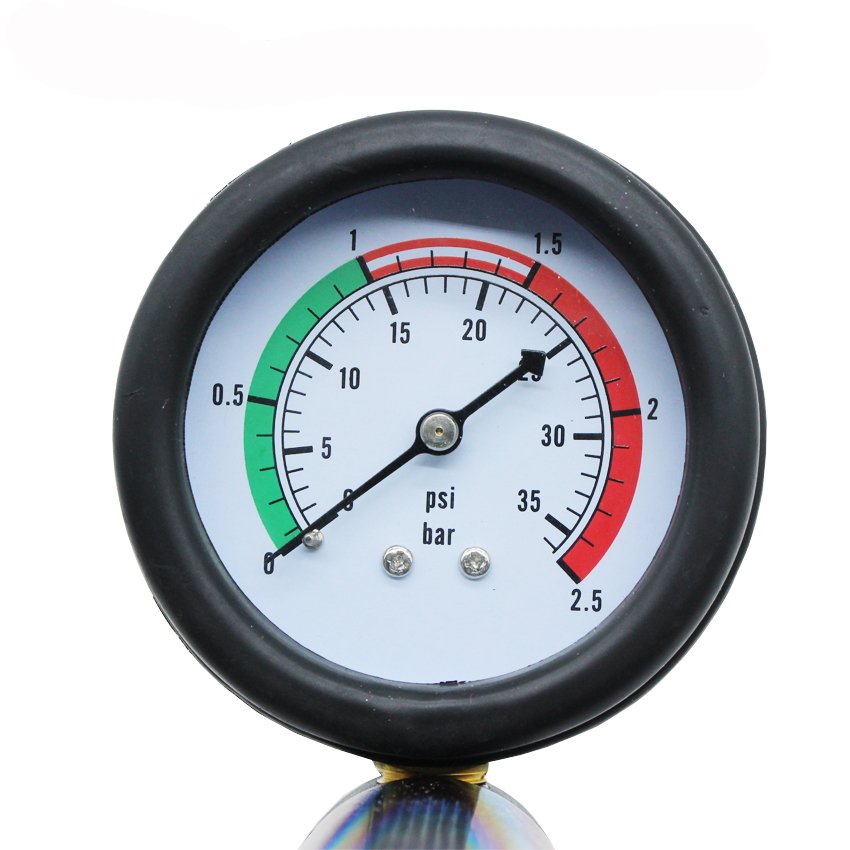 28Pcs Water Tank Leak Detector Pumping Pressure Gauge Cooling System Antifreeze Replacement Tool Test Meter Kit