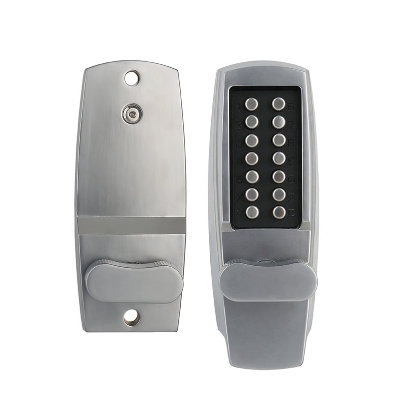 Outdoor Door Lock Waterproof Antifreeze Push Button Mechanical Password Lock Cabinet Handle Lock