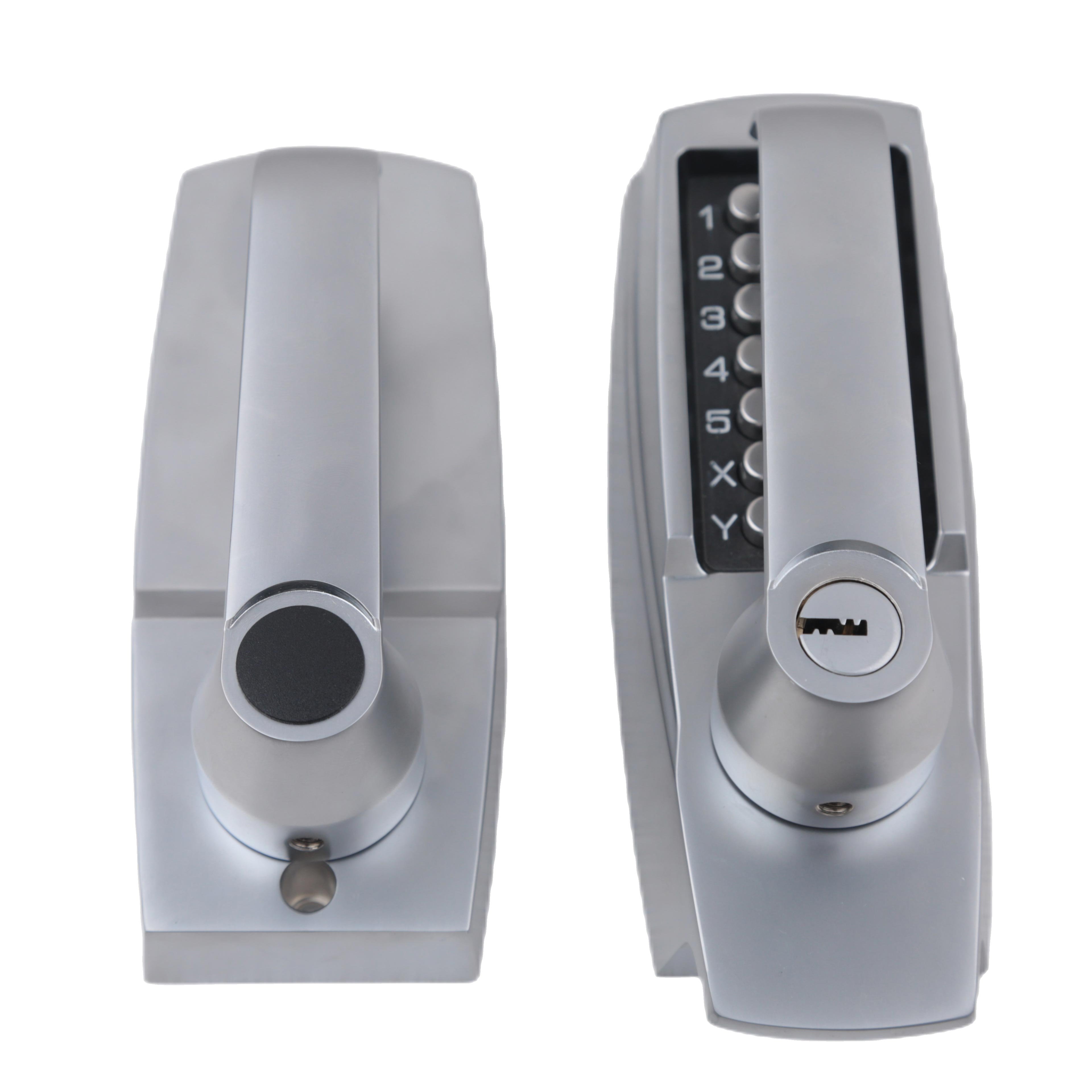 Outdoor Door Lock Waterproof Antifreeze Push Button Mechanical Password Lock Cabinet Handle Lock