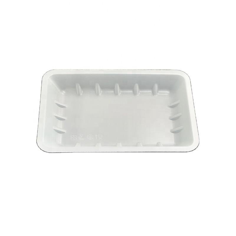Customized Food Grade Pp Tray for Meat Packaging Plastic Beef Tray White Small Plastic Tray Blister Packaging