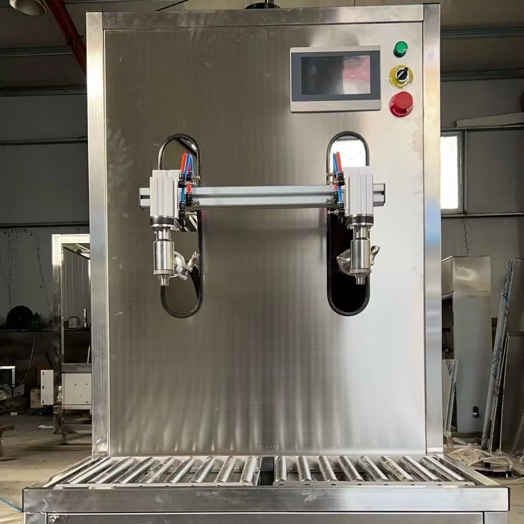 Electric Water Liquid Packing Machines Automatic Bottle Packing with Magnetic Pump Gear-Driven Digital Components Oil Filling