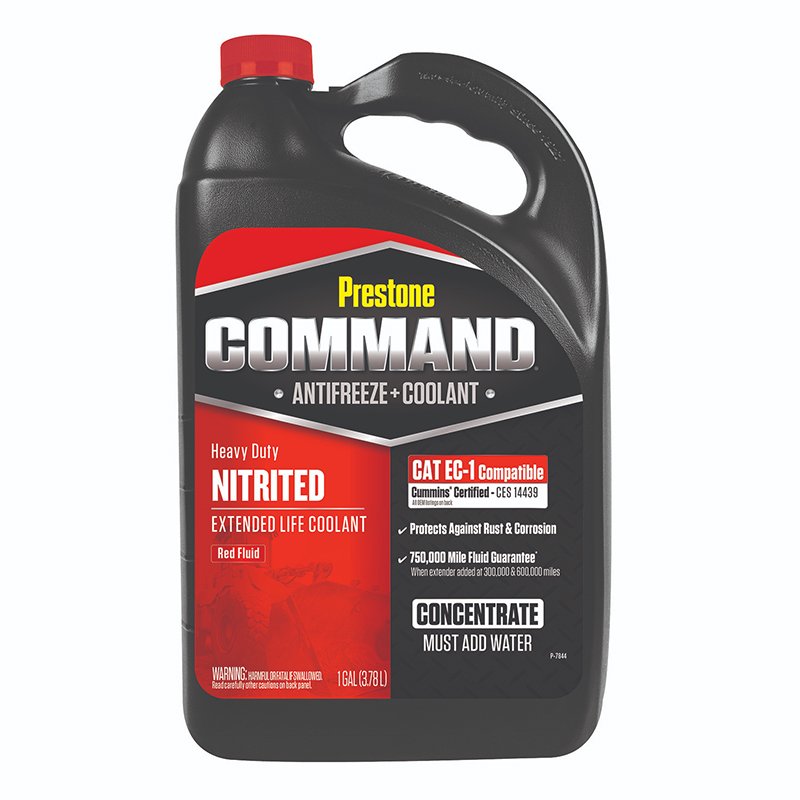 Prestone AFC11000 Command Heavy Duty 1 Gallon Antifreeze Concentrate Extended Life Coolant for Car Cooling System