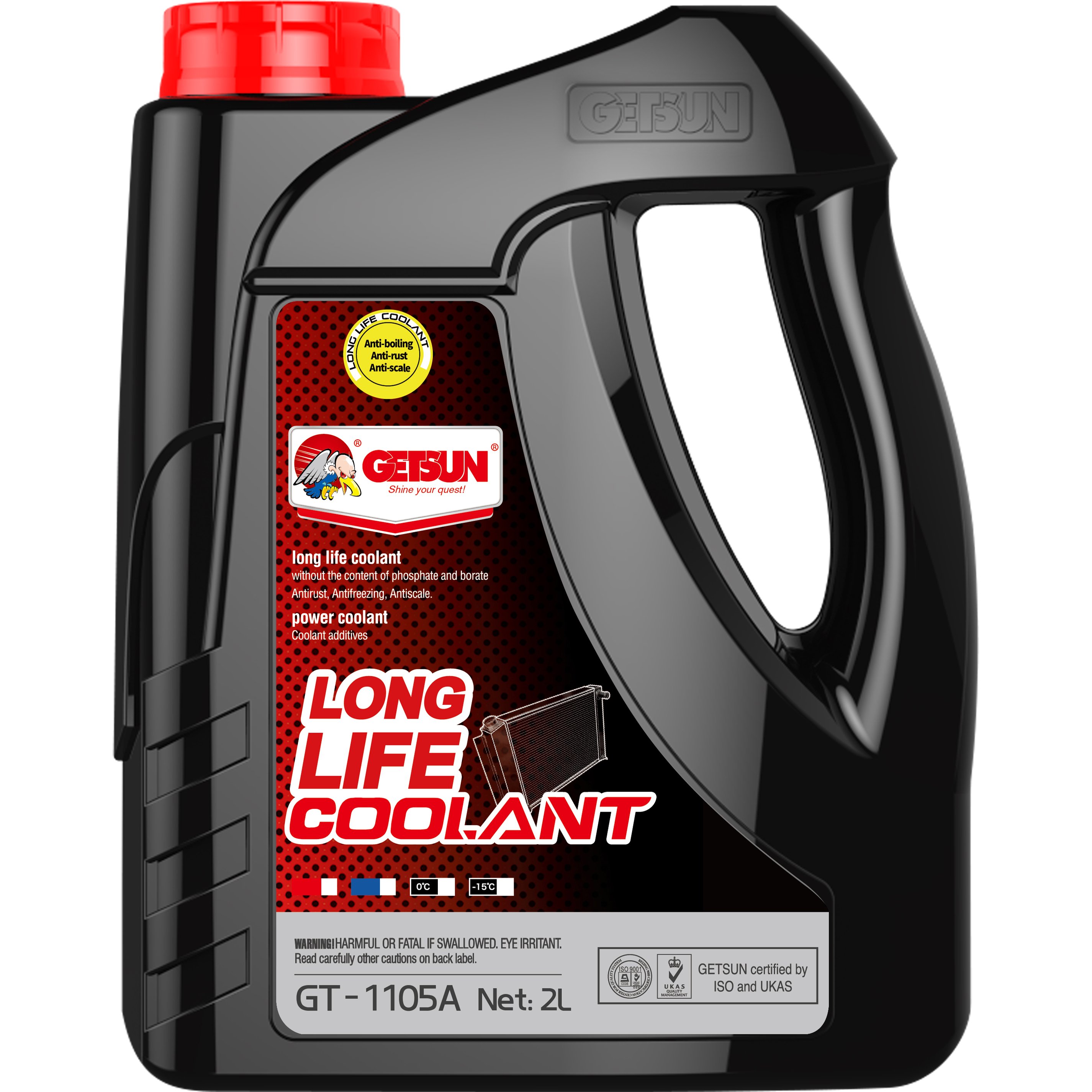Getsun Auto Long Life Radiator Coolant Liquid Antifreezes Additive