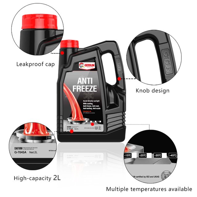 Getsun Anti-corrosion Anti-freeze Solution Antifreeze Coolant for Radiator