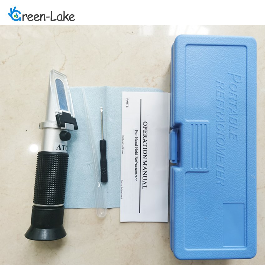 Handheld Propylene Ethylene Glycol Battery Fluid Antifreeze Coolant Adblue Urea Refractometer Refractometers for Car Vehicle