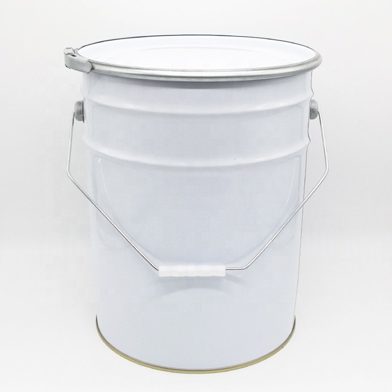 Empty Pail Manufacturer Empty Steel Tinplate Paint Drum Metal Barrel