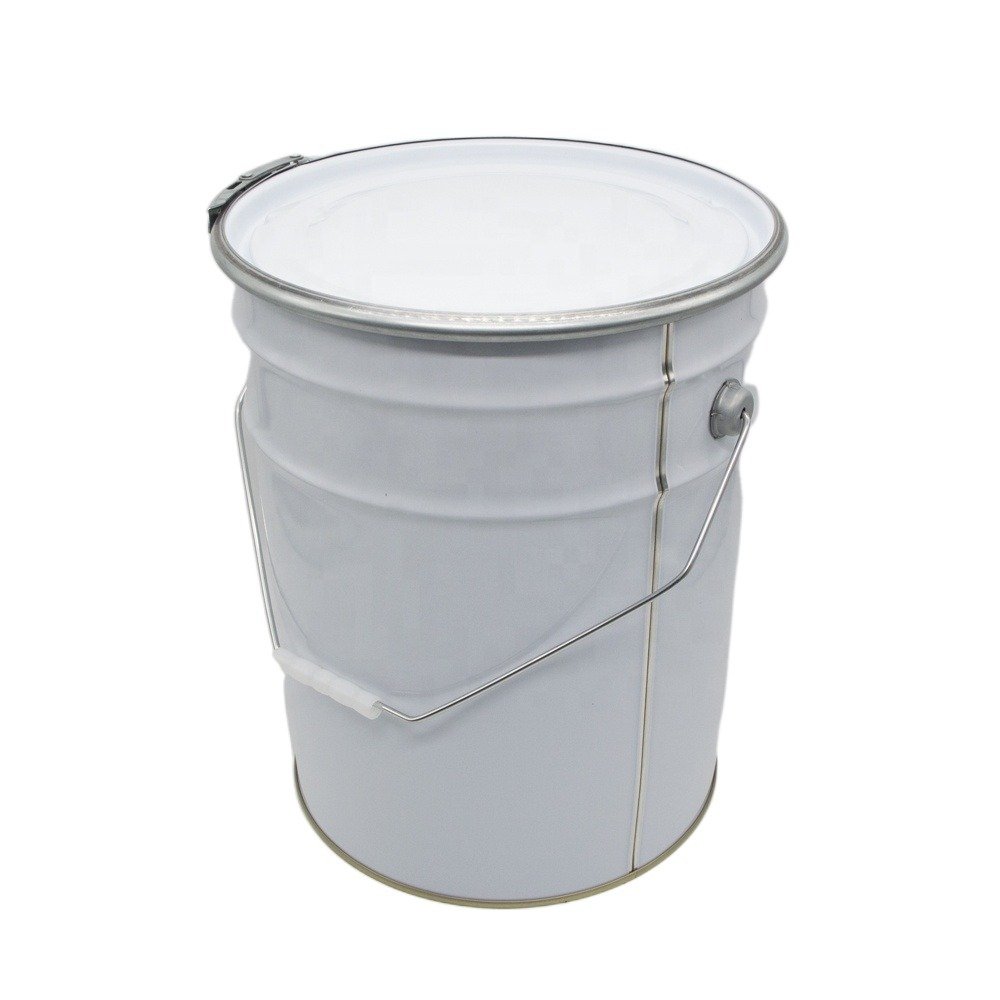 Empty Pail Manufacturer Empty Steel Tinplate Paint Drum Metal Barrel