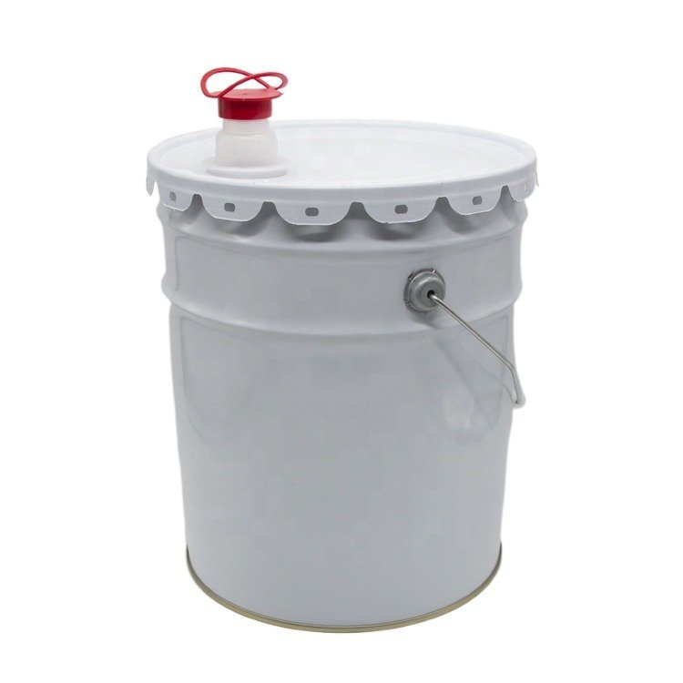 Empty Pail Manufacturer Empty Steel Tinplate Paint Drum Metal Barrel