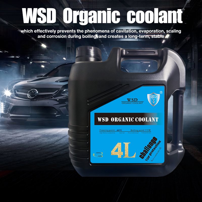 Organic Coolant -45 Degree Celsius Safety Stable Antifreeze Liquid Protects the Coolant Efficiently