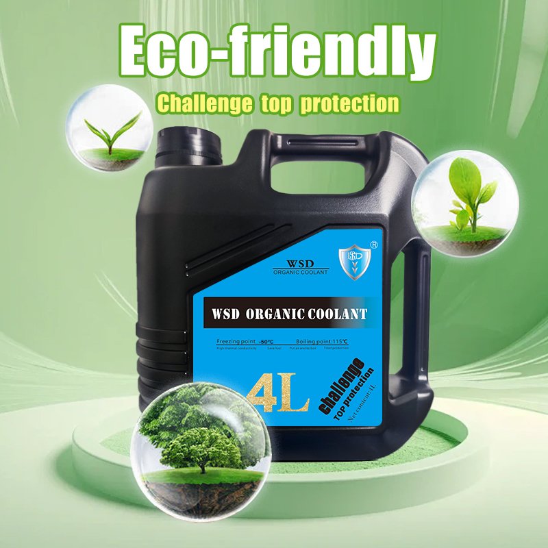 Organic Coolant -45 Degree Celsius Safety Stable Antifreeze Liquid Protects the Coolant Efficiently