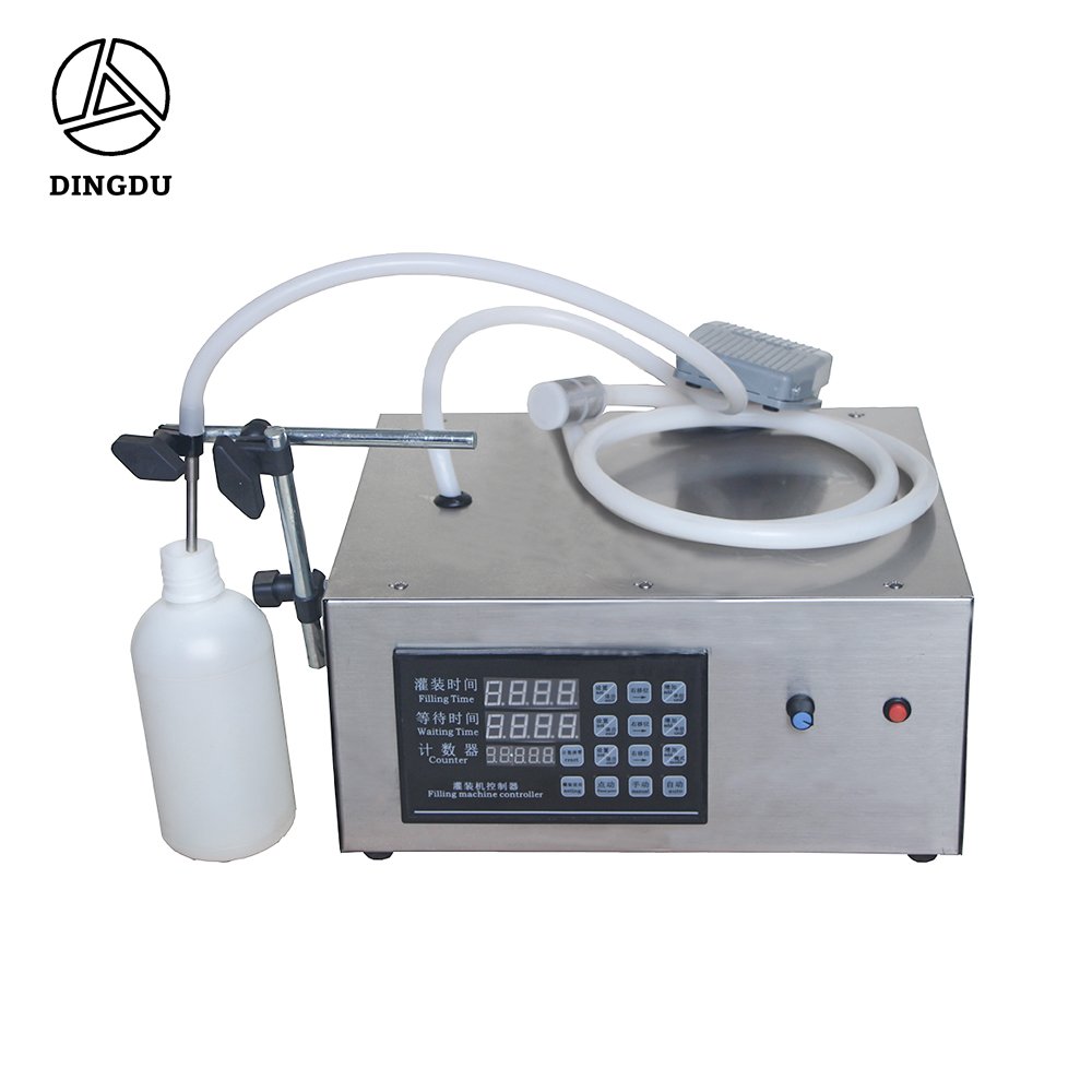 Automatic Production Line Wine Beverage Liquor Soy Milk Quantitative Filling Liquid Filling Machine 4LPM