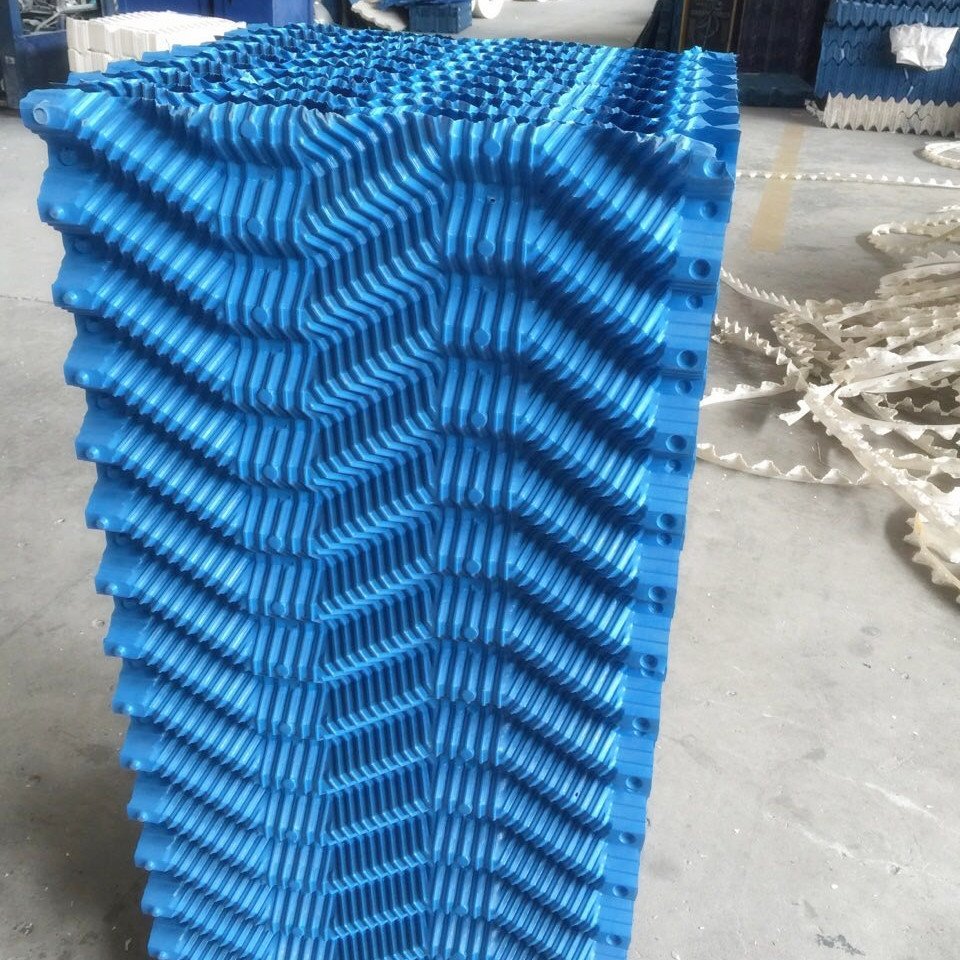 square Round Insulation S Wave Pvc Heat Sink Spiral Wear-resistant Antifreeze Cooling Water Tower Filler Sunscreen Thread