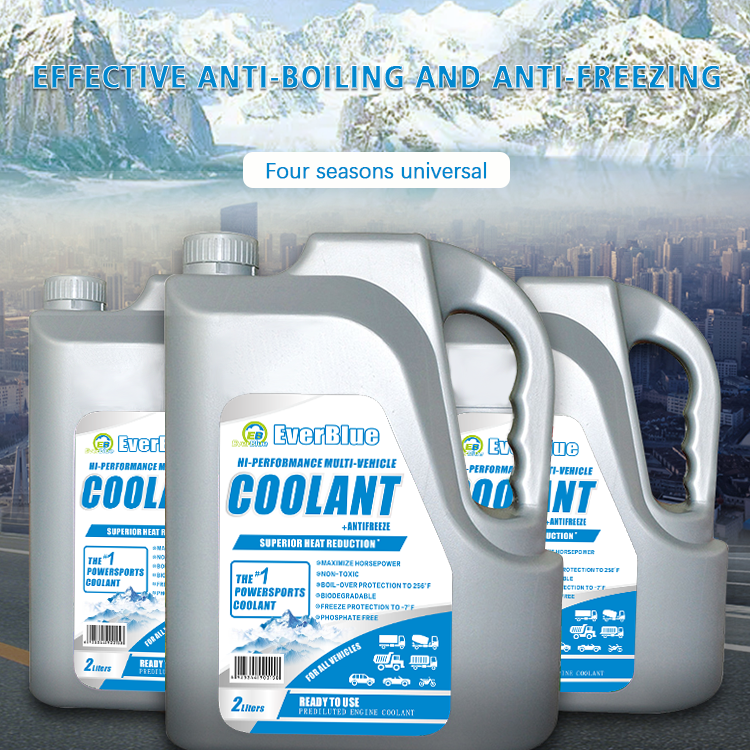 High Quality Anti Rust Red Antifreeze 2l 4L Engine Coolant Liquid for toyota