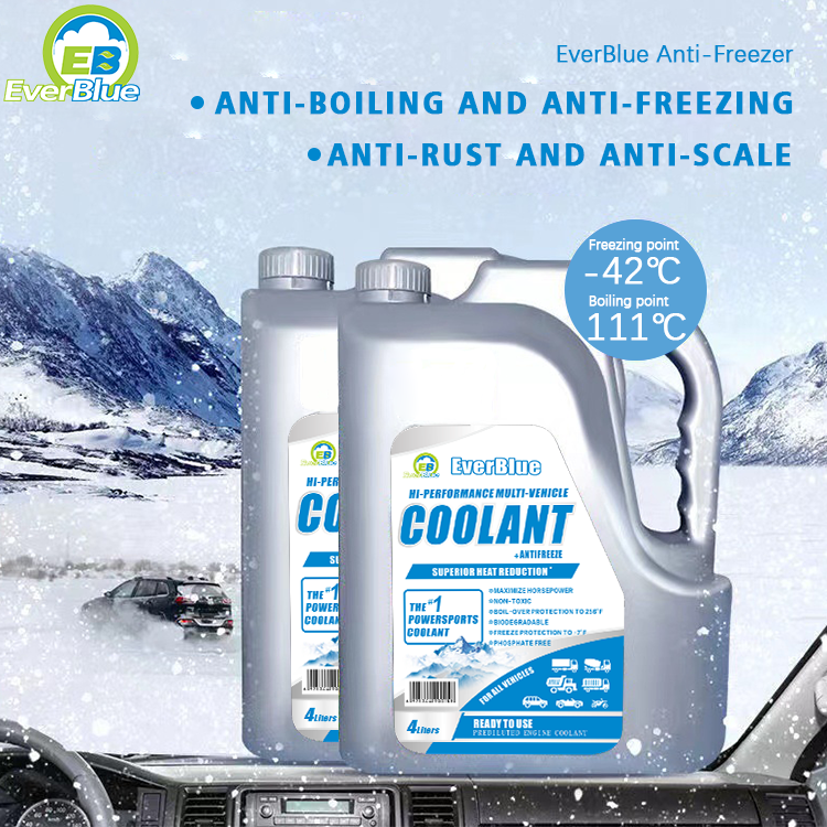 High Quality Anti Rust Red Antifreeze 2l 4L Engine Coolant Liquid for toyota