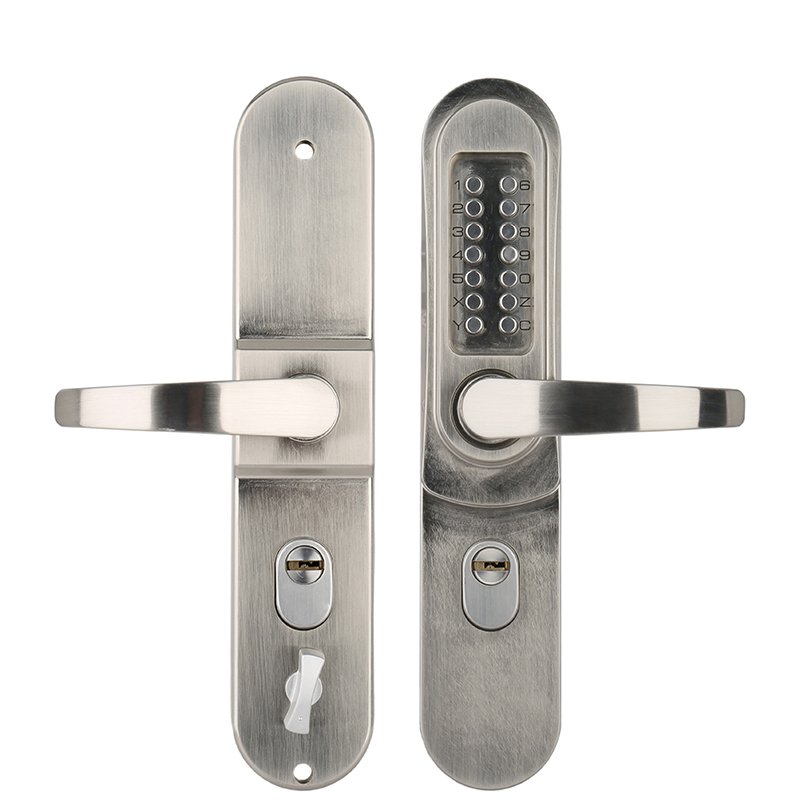 Hight Quality Aluminum Iron Safety Door Lock Outdoor Rainproof Mechanical Password Lock with 6068 Lock Body