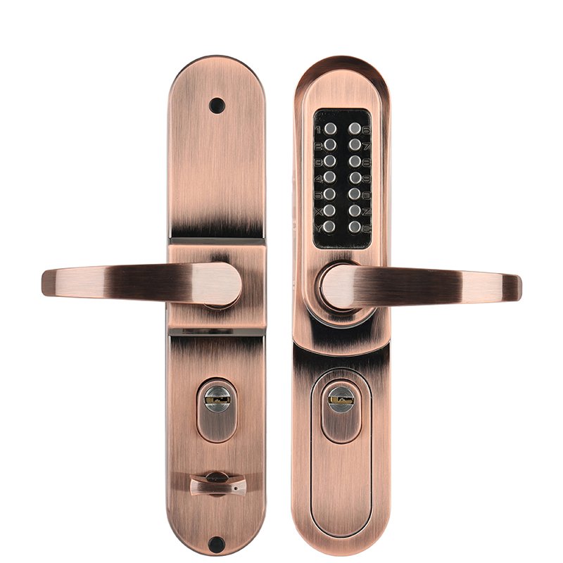 Hight Quality Aluminum Iron Safety Door Lock Outdoor Rainproof Mechanical Password Lock with 6068 Lock Body