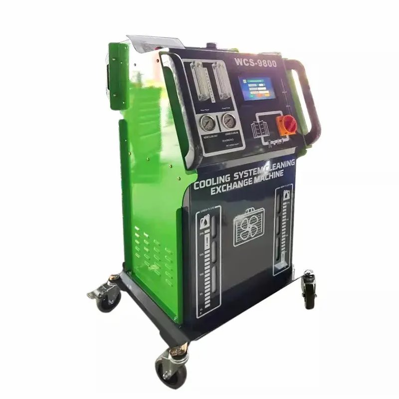 WCS9800 Auto Cooling System Flush Antifreeze Replacement Engine Radiator Cleaning Automotive Coolant Replacement Machine