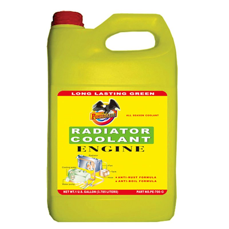 One Gallen 4 Liter Red Radiator Coolant Concentrate Plastic Bottle Car Engine Cooling for Car Care