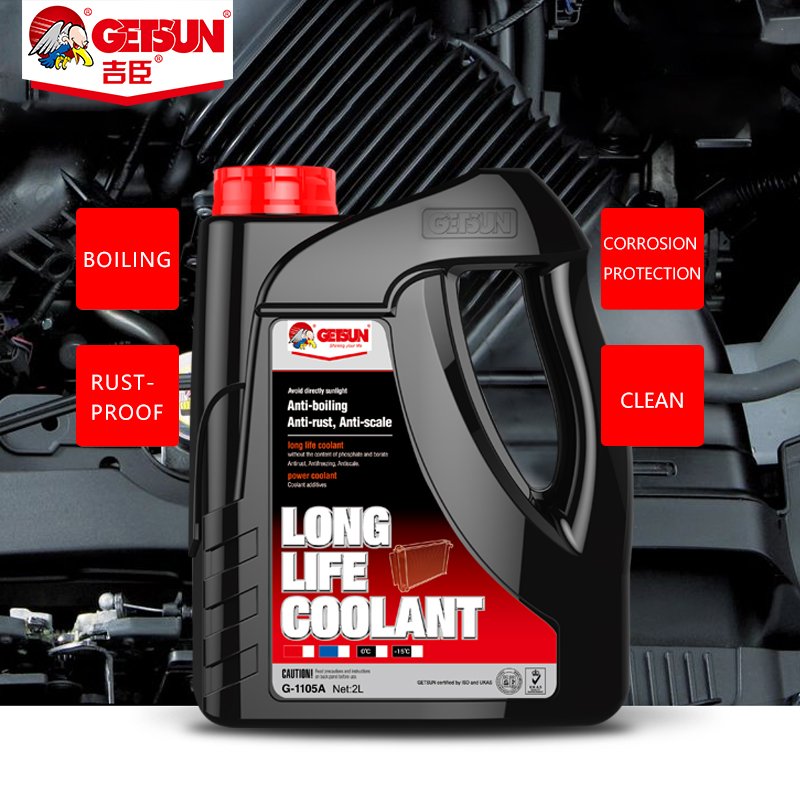 Wholesale Low Price 2L Antifreeze Coolant Long Life Red Green Blue Coolant Car Radiator Coolant