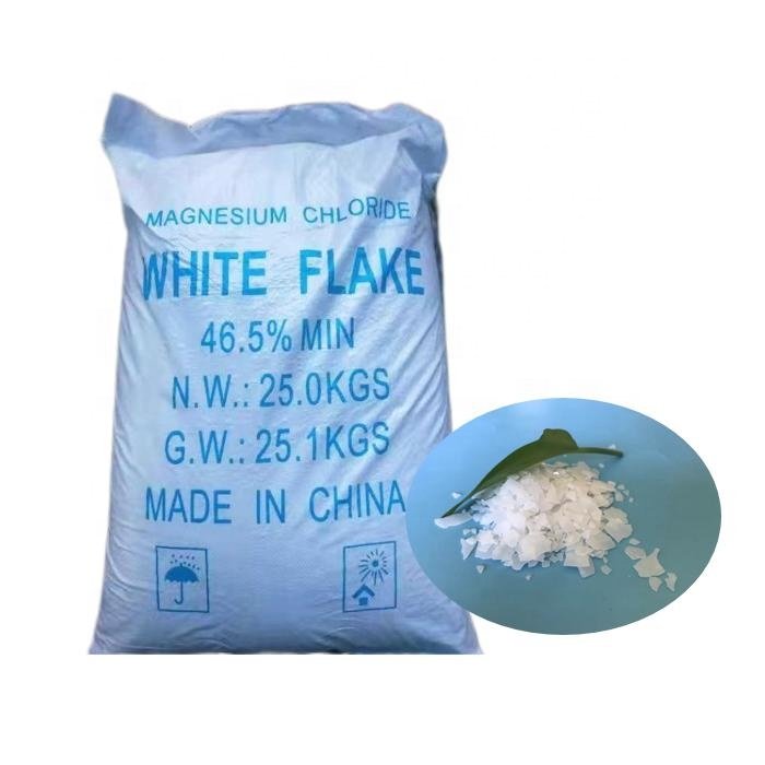 Desiccant Bulk China Potassium Magnesium Chloride Flake Powder Price for Food Grade Magnesium Chloride