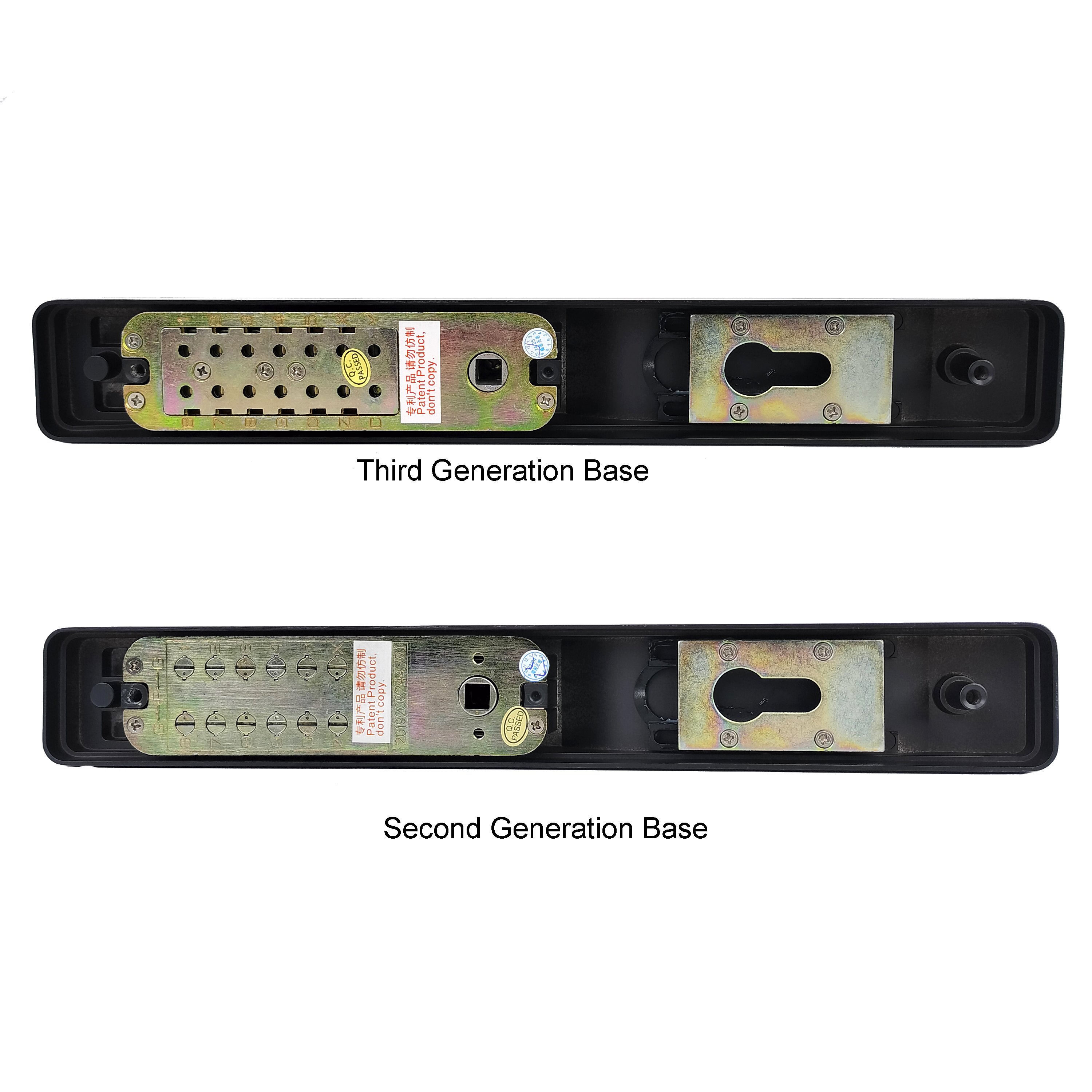 Outdoor Door Lock Waterproof Antifreeze Mechanical Push Keypad Deadbolt Keyless Entry Door Lock