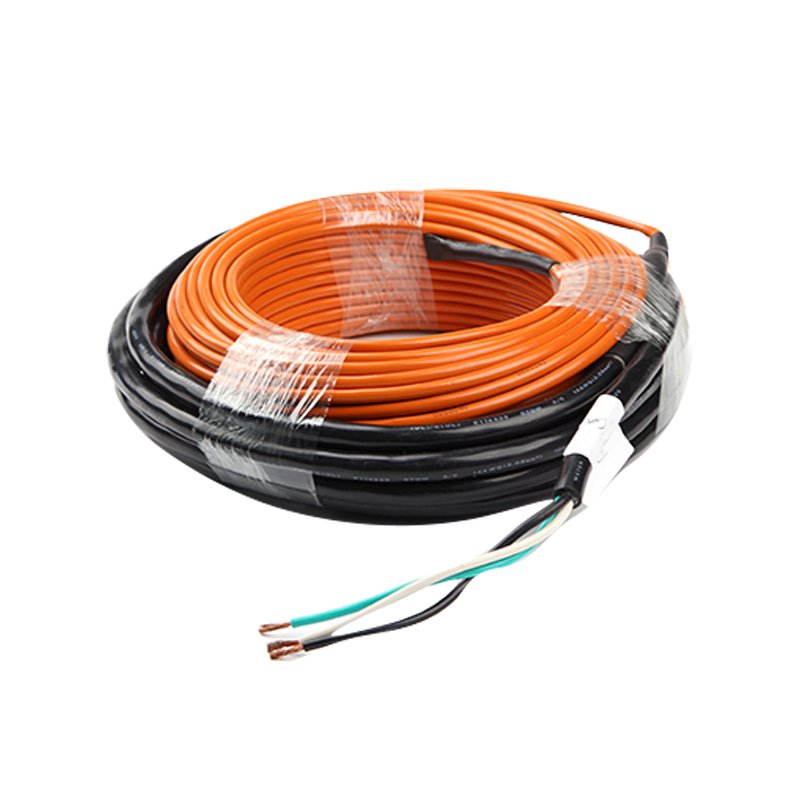 HX Road Twin-Conductor Copper Heating Cable for Concrete Antifreeze & Anti-Skid Lane Sidewalks FEP Insulation Snow Melting