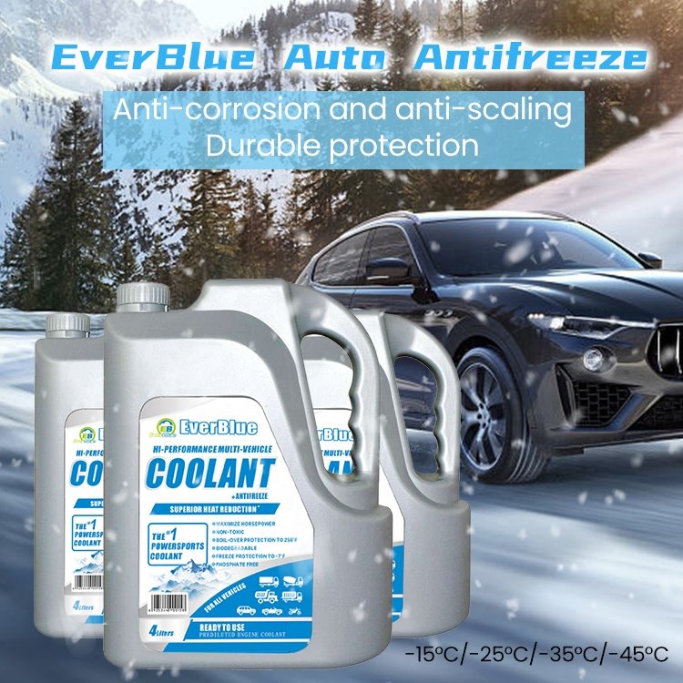 Top Selling Best Anti-freezing Radiator Coolant Engine Green and Red Engine Coolant Liquid for Truck Antifreeze 4L