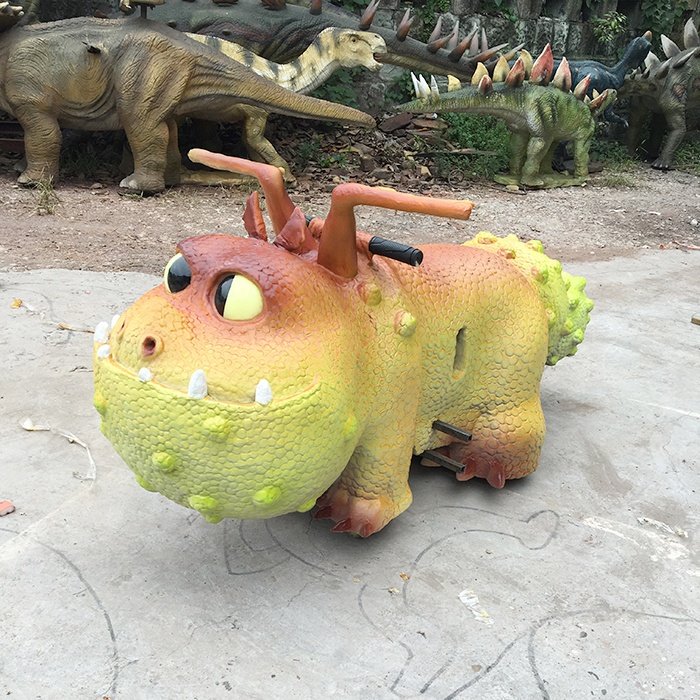 Amusement Park Kid Rides Car Dinosaur Mechanical Car Game