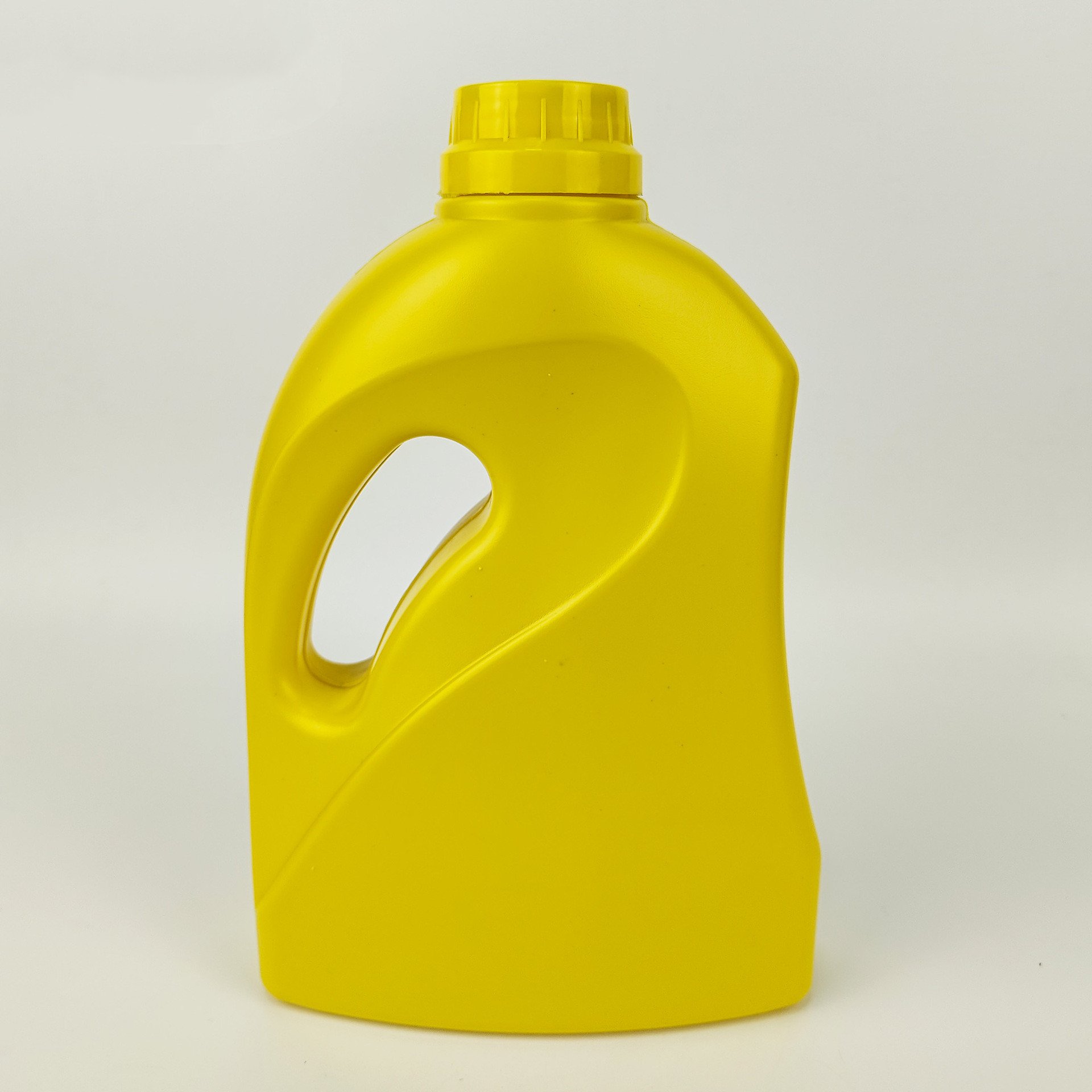 Empty 1Litre Gold Laundry Detergent Bottle 1L Lubricating Oil Bottle Water Treasure Box Antifreeze with Handle