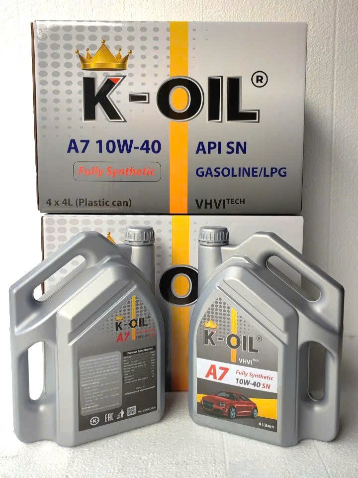 Made in Vietnam, Gasoline Engine K-OIL A7 10W40 SN/CF, Wholesale Price for Gasoline Engines