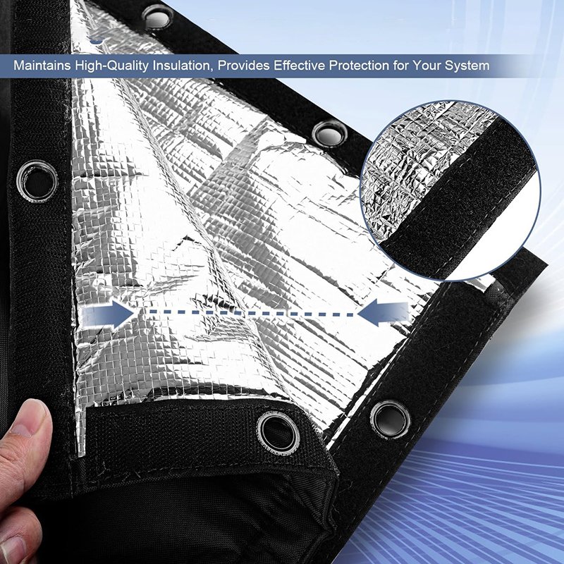 Winter High Quality Oxford Antifreeze Insulation Cover Hot Selling Backflow Preventer Insulation Cover With Cheap Price