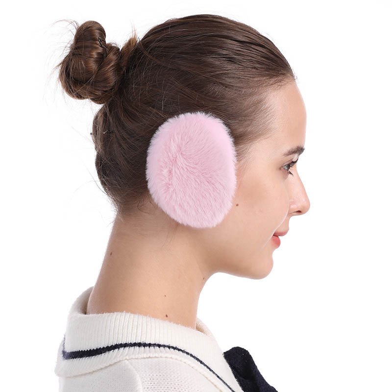 Women's Cute Warm Ear Muff Windproof Plush Antifreeze Korean Version Split Earmuffs Earbags