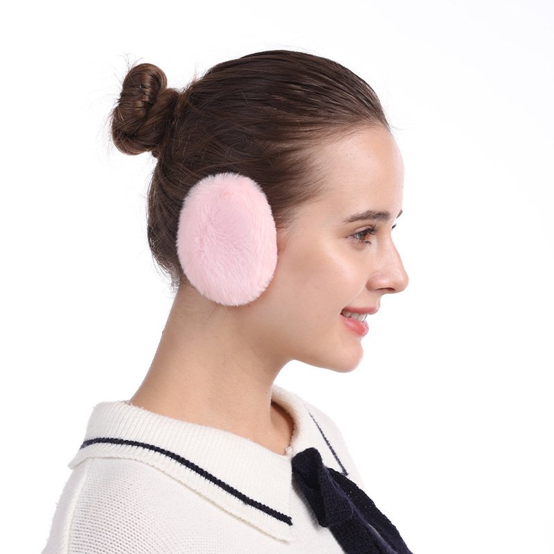 Women's Cute Warm Ear Muff Windproof Plush Antifreeze Korean Version Split Earmuffs Earbags