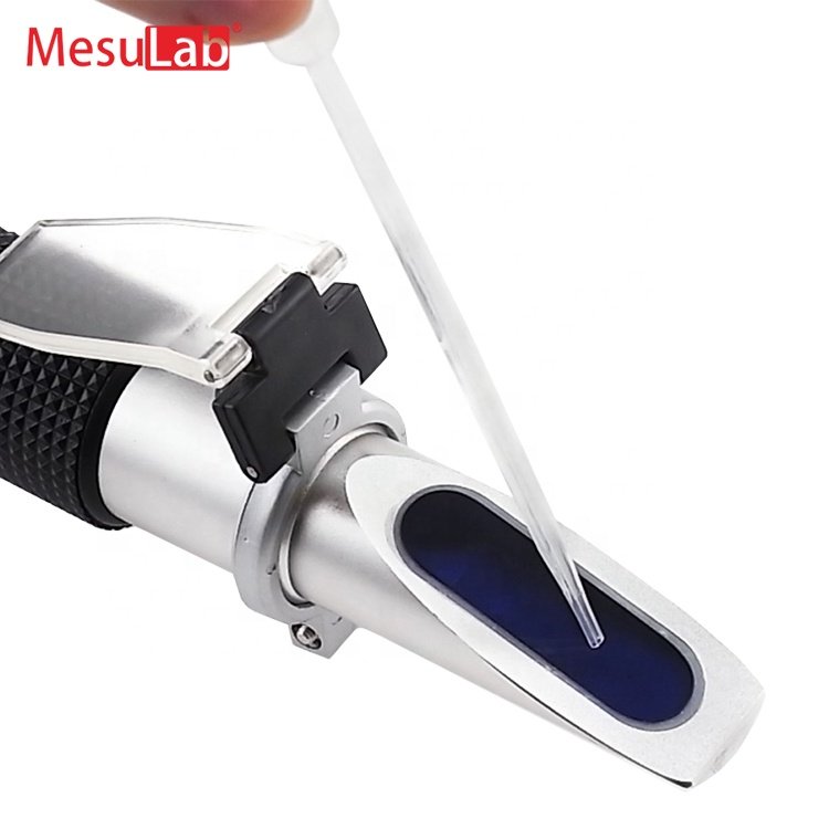 MesuLab Handheld Hand Held Portable Brix Meter Coffee Wine Alcohol Antifreeze Salinity Sugar Brix Honey Refractometer Brix Price