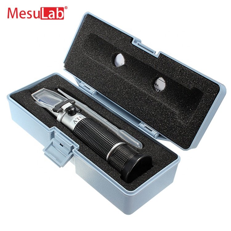 MesuLab Handheld Hand Held Portable Brix Meter Coffee Wine Alcohol Antifreeze Salinity Sugar Brix Honey Refractometer Brix Price