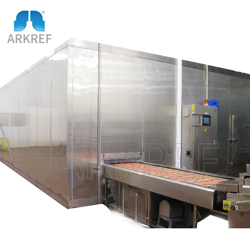 ARKREF IQF Tunnel Quick Freezer Instant Food Quick Freezer IQF Blast Freezer