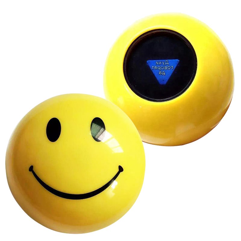 7cm Mini Promotional Answer Telling Magic 8 Ball Novelty Toy With Floating Answers
