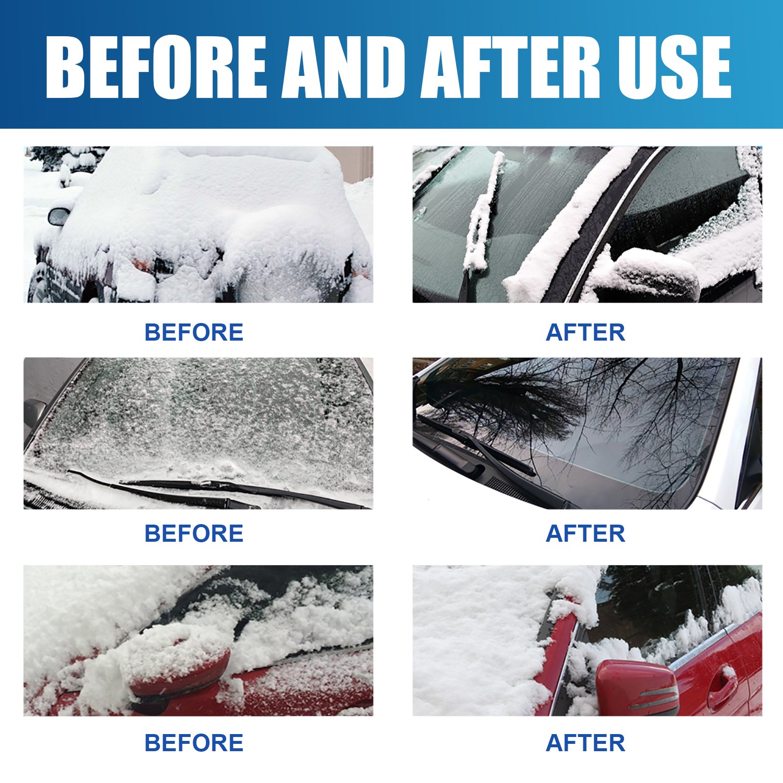 Rayhong OEM&ODM Snow Removal Effective Snow Removal Antifreeze Spray Set Deicing for Cars