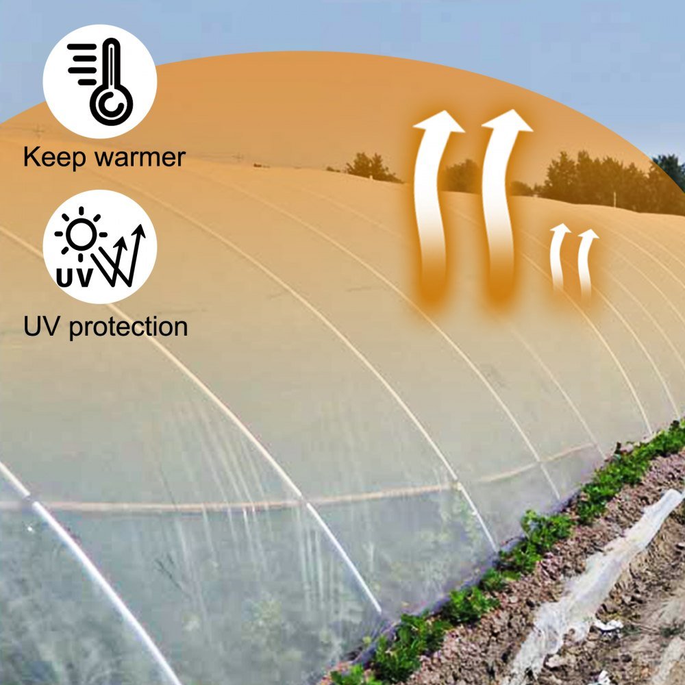Clear Plant Cover Antifreeze Insulation Film for Gardening Farming Agriculture Greenhouse Film for Outdoor Use Cut Blow Molding