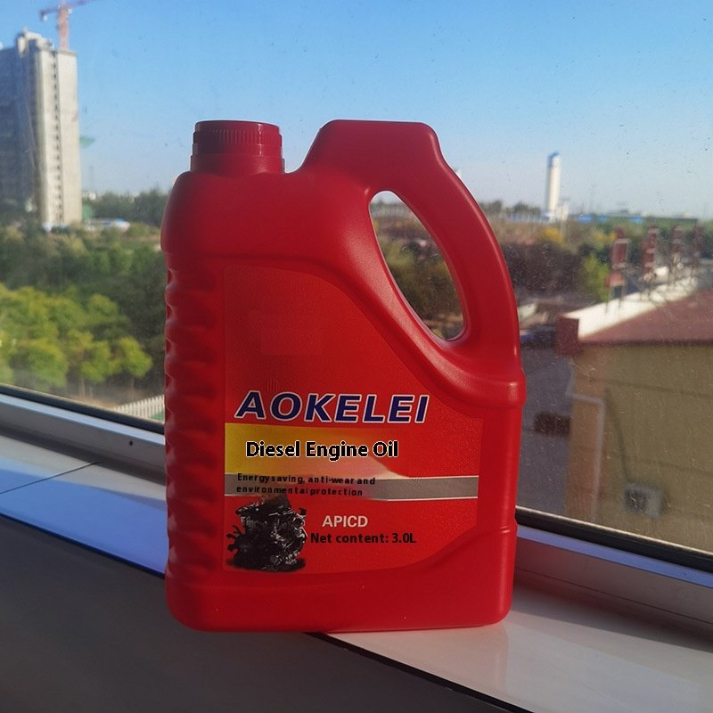 Wholesale In-Stock 1L 3L 4L PE Antifreeze Plastic Diesel Oil Bottles 3 Liter Oil Pot with Screen Printing