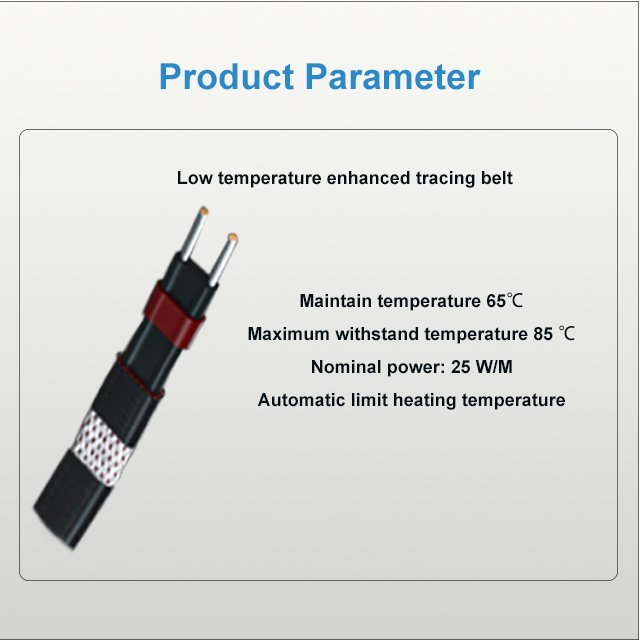 Industrial Pipeline Explosion-proof Electric Heating Belt Flame Retardant Antifreeze Self-limiting Temperature Heating Belt
