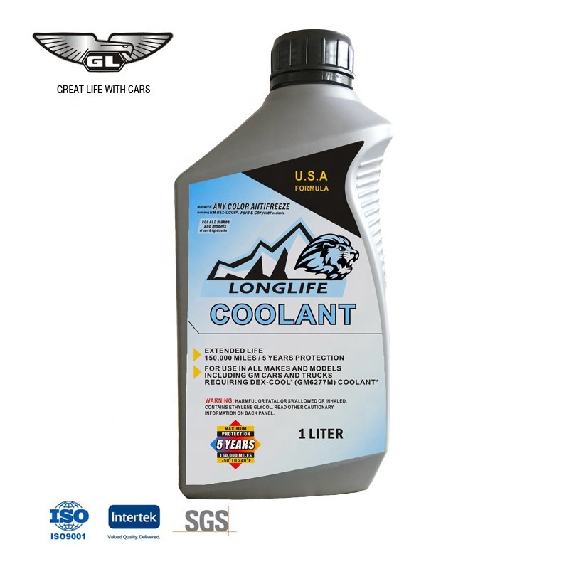 Concentrate Antifreeze OEM China Manufacturer Automotive Liquid Green Radiator Coolant 1 Litres Coolant Concentrate