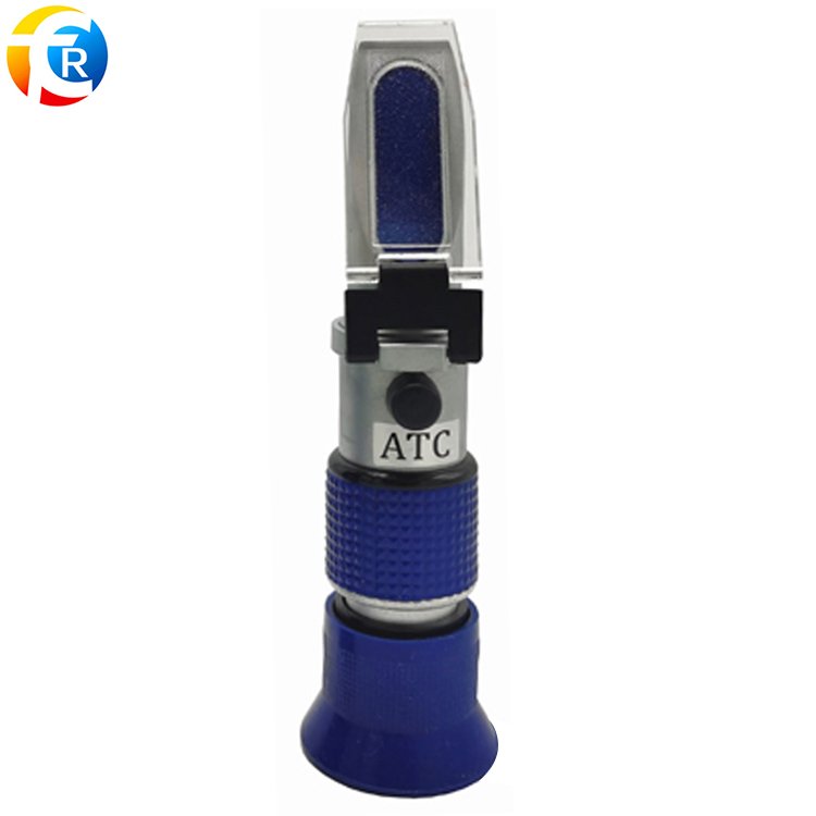 5-in-1 Antifreeze Refractometer in Centidegree Fahrenheit Antifreeze Coolant Tester Pure Aluminium Styles
