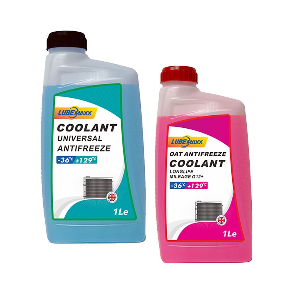 LUBEMAXX Factory Price GW12 OAT Liquid Antifreezescoolant Radiator Water tank Water Green Red Blue pink Radiator Coolant